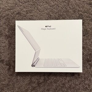 Apple iPad Magic Keyboard - Sleek White Finish